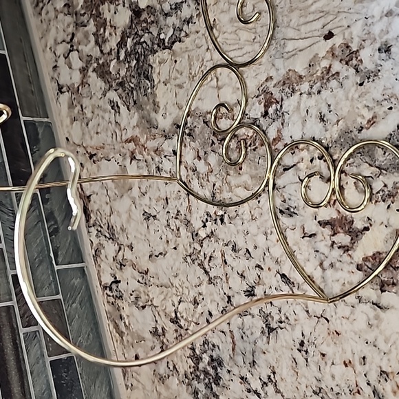 Three Heart Shaped Base Ornament Hangers - Picture 3 of 3